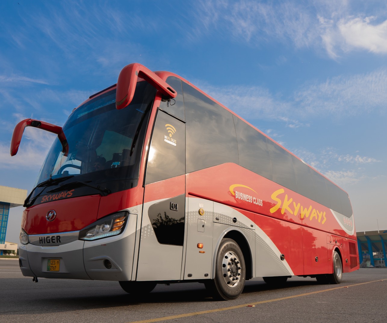 Skyways business class bus